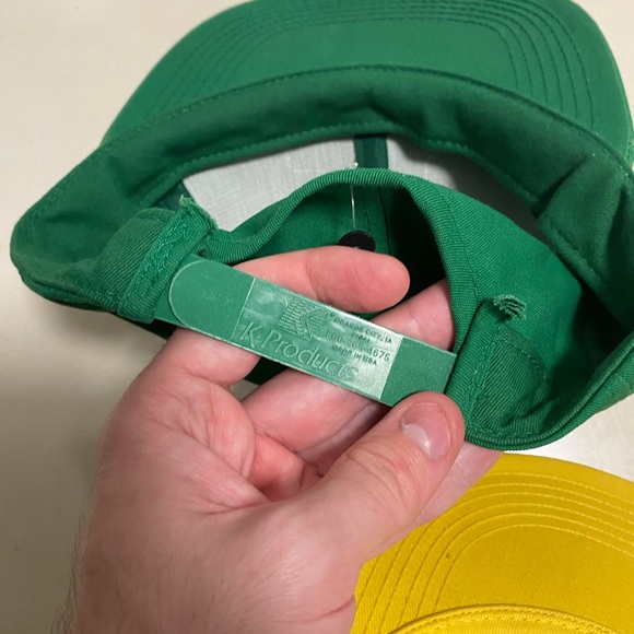 Vintage K Product Farmer Trucker Hat Lot (3) John Deere / Onion / Tractor - Picture 8 of 9